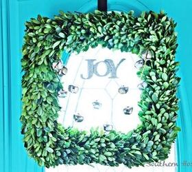 10 diy holiday wreath ideas, crafts, seasonal holiday decor, wreaths, 5 Jingle and Joy