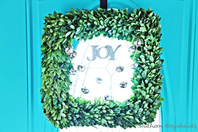 10 diy holiday wreath ideas, crafts, seasonal holiday decor, wreaths, 5 Jingle and Joy