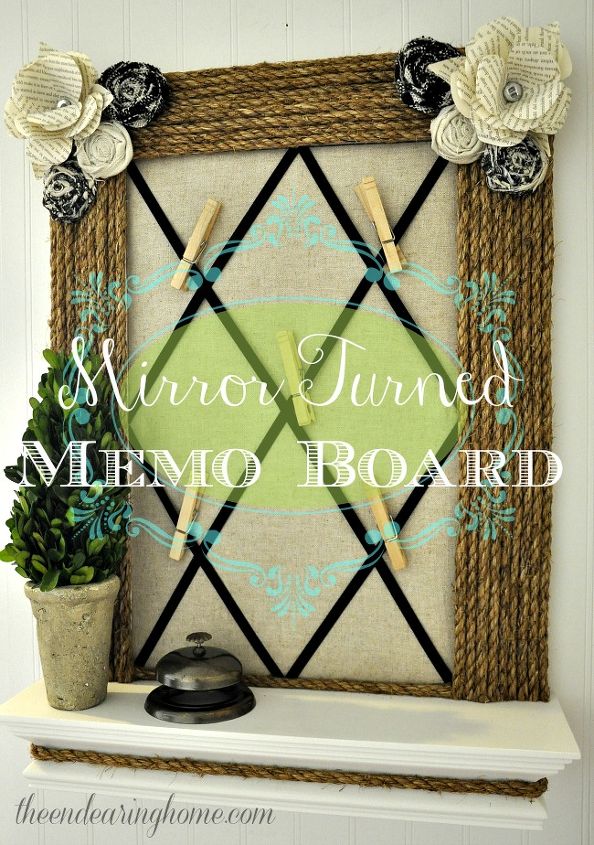 from mirror to memo board wayfair and hometalk diy blogger challenge, crafts