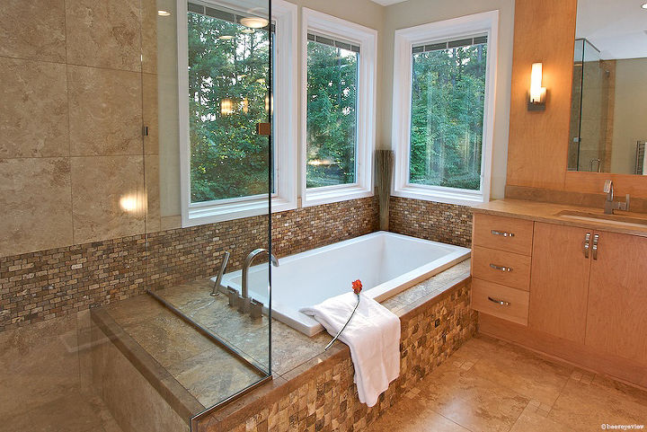 master renovation natural oasis in loganville ga a home can often be dated by, bathroom ideas, home decor, home improvement, AFTER windows added around tub