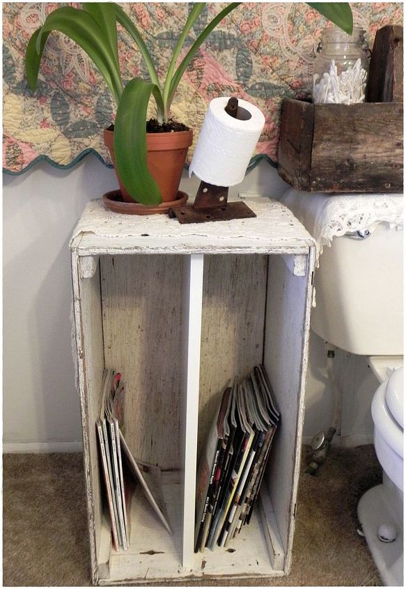 repurposed vintage bathroom, bathroom ideas, cleaning tips, organizing, painting, repurposing upcycling