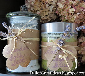 diy scented bath salts very easy and inexpensive gift idea, crafts
