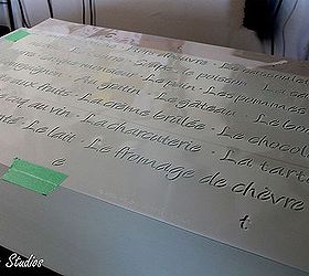 how to stencil furniture table leaves, painted furniture, Start with a great quality stencil and a properly prepared surface