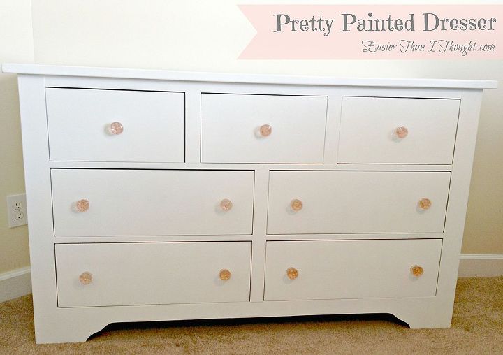 pretty painted dresser, painted furniture