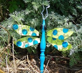 smaller cousin to the ceiling fan blade dragonflies bugs from chair legs and fly, repurposing upcycling