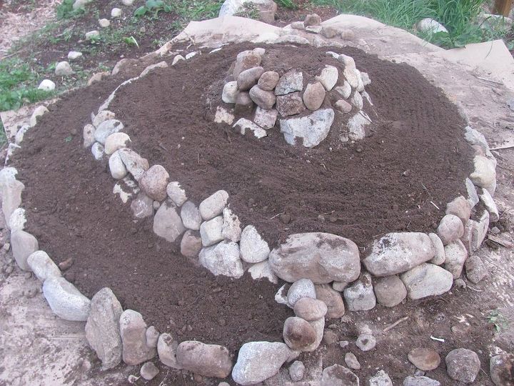 how to build a herb spiral, gardening, How to Build a Herb Spiral