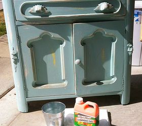my trick to make furniture stripping super easy, painted furniture