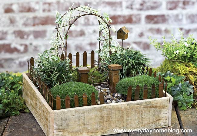 creating a fairy garden, crafts, gardening