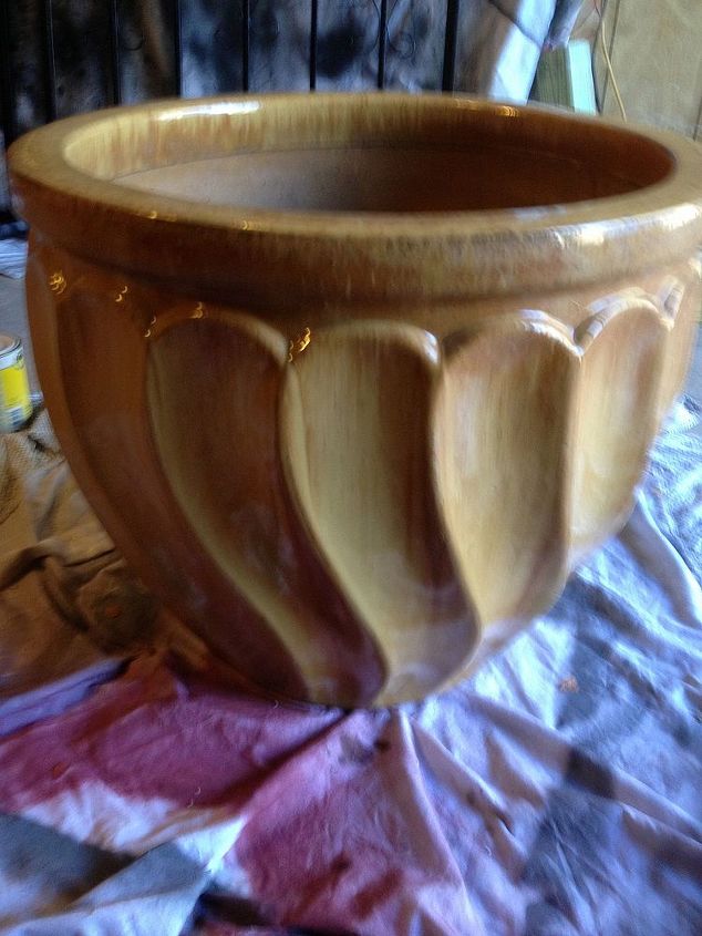 q help or suggestions on ceramic pot, crafts, painting, repurposing upcycling, How I bought them