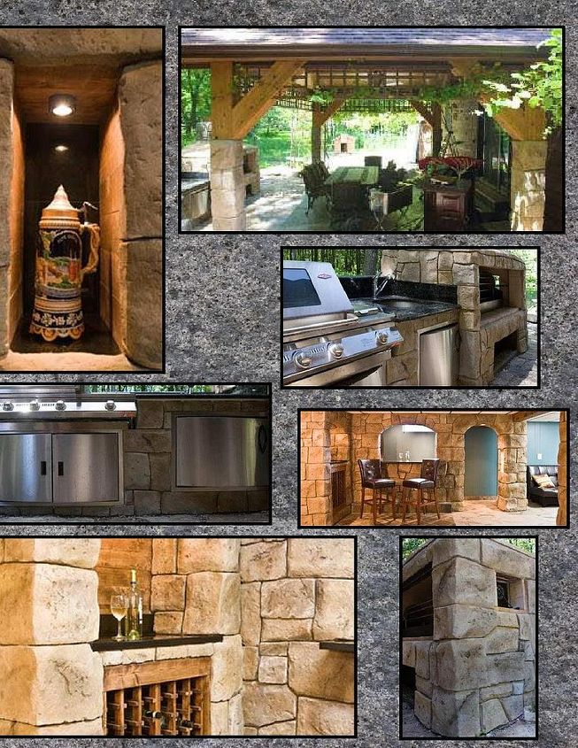 we specialize in unique projects for both residential and commercial customers that, concrete masonry, home decor