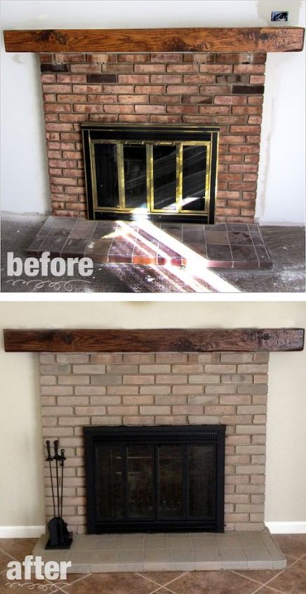 fireplace remodel paint stain, Fireplace Remodel Paint Stain Hello fireplace Do you think it s time to give your fireplace a little facelift It s amazing to find out what a little paint and stain can do