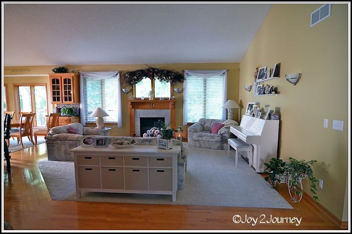 my living room retreat, home decor, living room ideas, painted furniture, The White Room