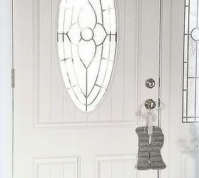 A Raised Panel Entry Door Receives Some No Cost Cottage Charm