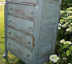 empire dresser makeover using miss mustard seed milk paint, painted furniture