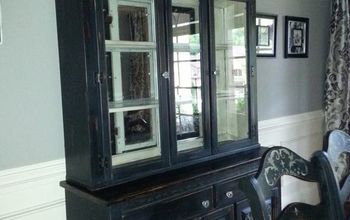 Oak Dining Room Set Makeover