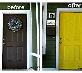 short cut version on how to paint a door, doors, painting
