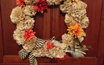 Coffee Filter Wreaths, is all this work worth the end result? I think 