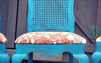 Going Bold with Teal & Orange Chairs