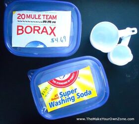 how i m dealing with clumpy hard borax and washing soda, cleaning tips, I m hopeful that transferring my borax and washing soda to different containers will help