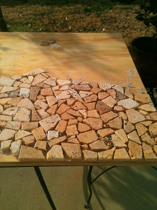 diy patio table, outdoor furniture, outdoor living, painted furniture, patio