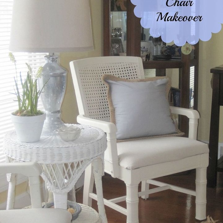 before and after thrift store chairs get a makeover, home decor, living room ideas, painted furniture, Thrift store chair makeover trash to treasure