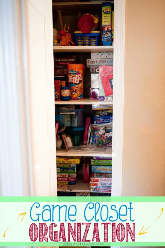 game closet organization, closet, organizing