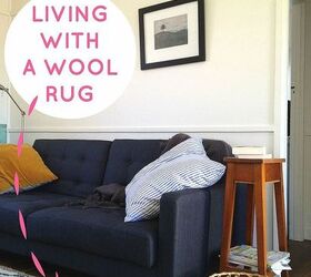 living with a shag wool rug, cleaning tips, flooring, How to live with a wool rug without going totally insane