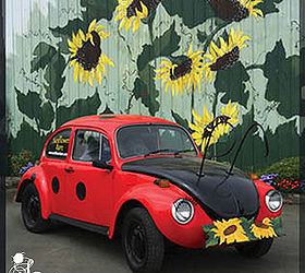 lady bug lady bug fly away home by sk sartell, painting
