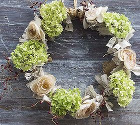 romantic fall wreath, crafts, seasonal holiday decor, wreaths, A Fall wreath in neutral colors that will last a long time