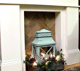 faux fireplace pallet wood fire box, fireplaces mantels, home decor, pallet wood fire box insert