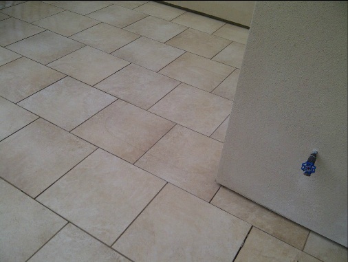 floor tile cleaning, home maintenance repairs, tile flooring, Tile Cleaning Project After