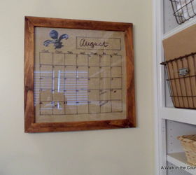 diy dry erase calendar board, cleaning tips, DIY Dry Erase Calendar Board