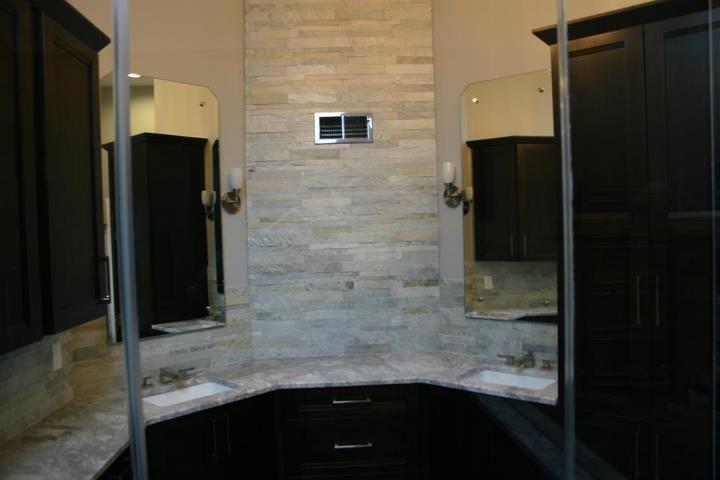 spa bath bedroom remodel two sided fireplace infinity tub more, bathroom ideas, bedroom ideas, home decor, home improvement, tiling, Learn ALL About This Fantastic Bathroom By Proskill Here