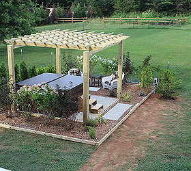 nadine s back yard oasis completed, decks, outdoor living