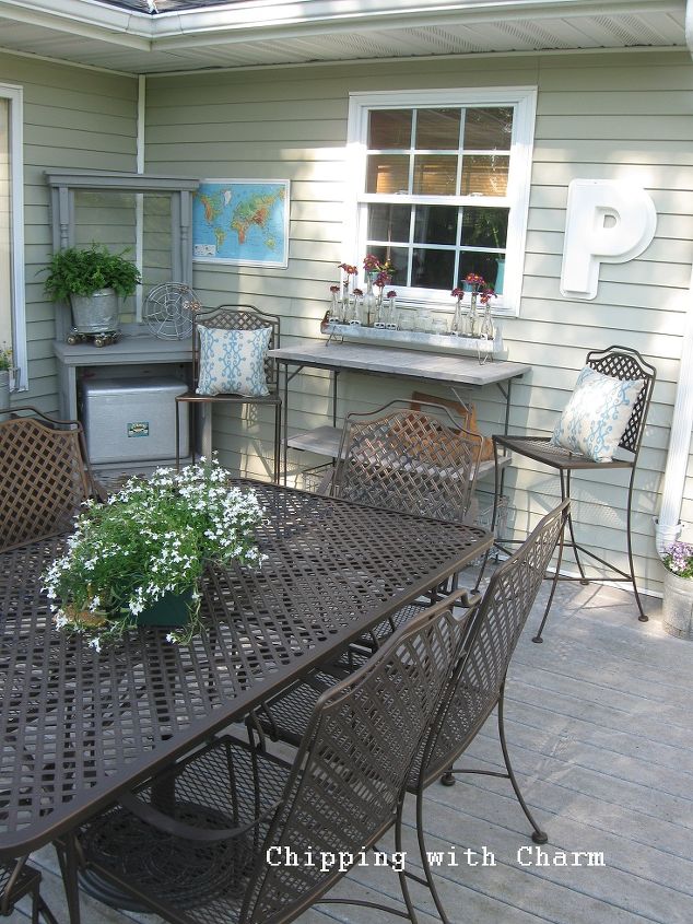 deck orating, decks, outdoor living, patio, repurposing upcycling, Ready for some summer entertaining and relaxing