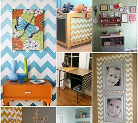 painting chevron and herringbone patterns the easy way with stencils, painted furniture, Stencil inspiration with chevron and herringbone stencils