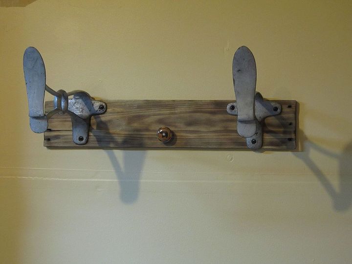 coat and hat rack, repurposing upcycling, storage ideas, woodworking projects