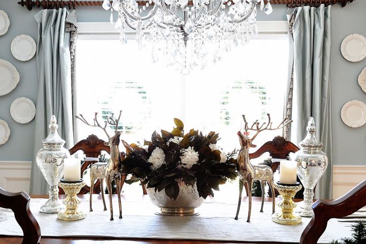 dixie delights holiday home tour, seasonal holiday d cor, Dixie Delights dining room