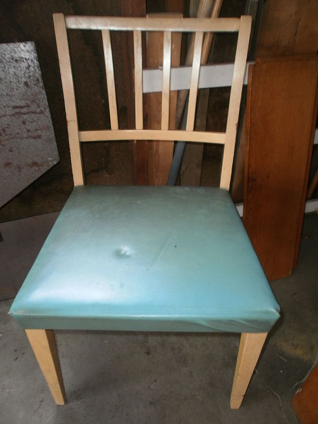 give an old chair personality again, painted furniture, Before
