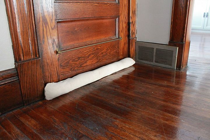 quick ways to insulate your home this winter, home maintenance repairs, hvac, Use a door draft stop to keep out the cold