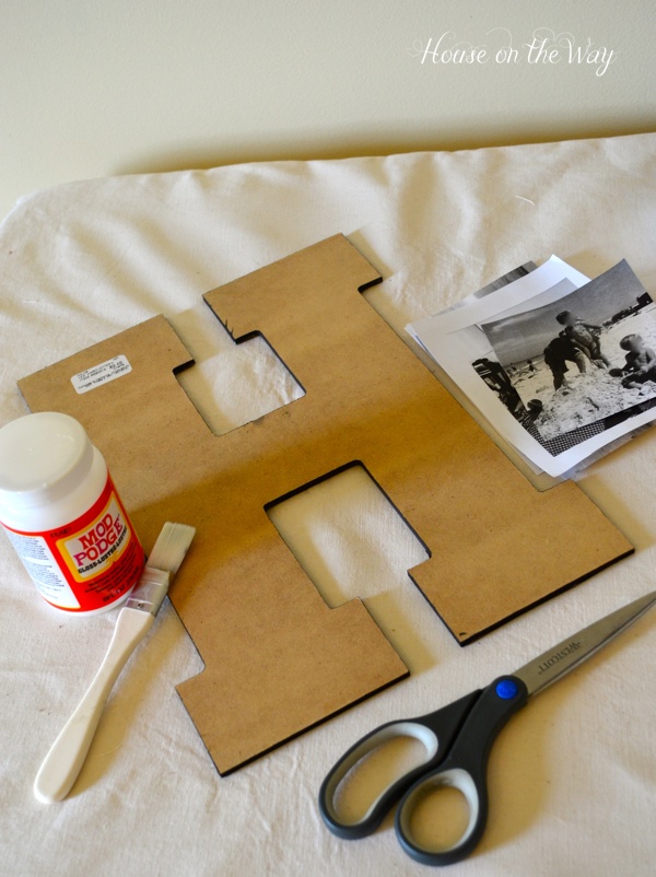 Diy Photo Collage Letters Wall Decor Hometalk Diy Photo Collage Letters Wall Decor Crafts Home Simple Supplies Are Needed