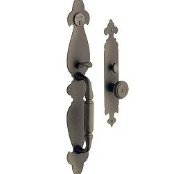 q help finding a tudor style entry door handle set asap, doors, Something like this in black