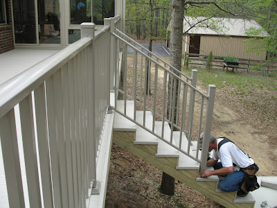 q has anyone worked with aluminum on a deck check out these great pics of a beautiful, curb appeal, decks, outdoor living, porches