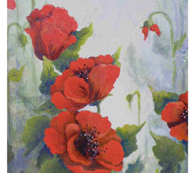 sk s chasing paint, crafts, home decor, painted furniture, I m into poppies right now