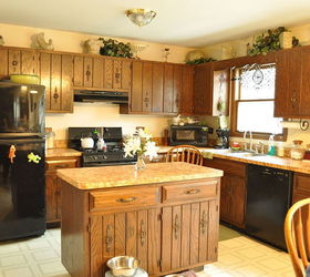 updating a 1983 kitchen to 2013, home decor, kitchen design, The before kitchen from 1983
