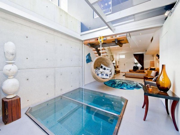 spectacular apartment in darlinghurst australia by weir phillips architects, architecture, home decor, pool designs