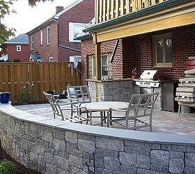 before after, concrete masonry, outdoor living, patio