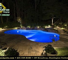 pools pools pools, decks, lighting, outdoor living, patio, pool designs, spas, Pool night shot with color LED lights
