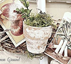 veggie garden seed packet and flowerpot wreath, crafts, outdoor living, wreaths