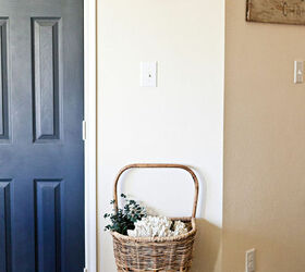 little cottage on the pond home tour, home decor, Graphite Chalk painted doors